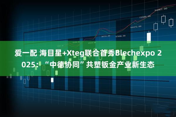 爱一配 海目星+Xteg联合首秀Blechexpo 2025：“中德协同”共塑钣金产业新生态